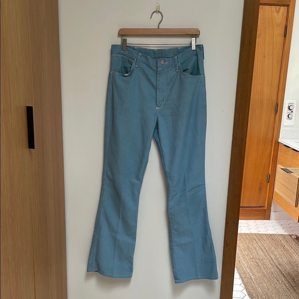Wrangler Blue Bootcut Jeans Classic Style